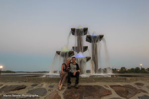 couple martin bernier photographe fontaine Chantal Turgeon médium Rouyn-Noranda